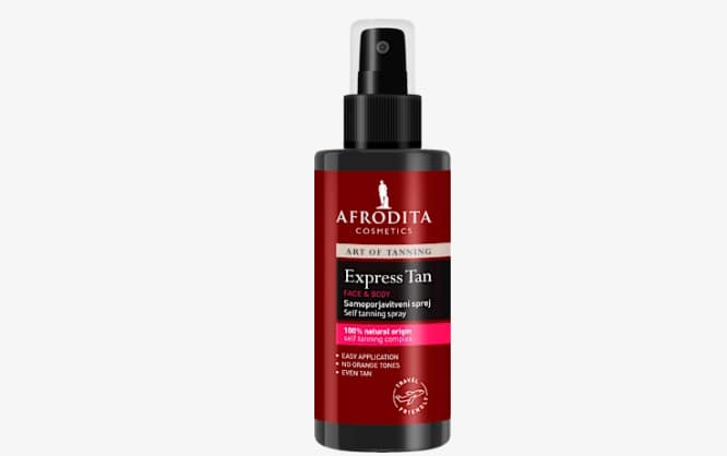 Vir: dm - Afrodita Express Tan (Sprej za obraz in telo,